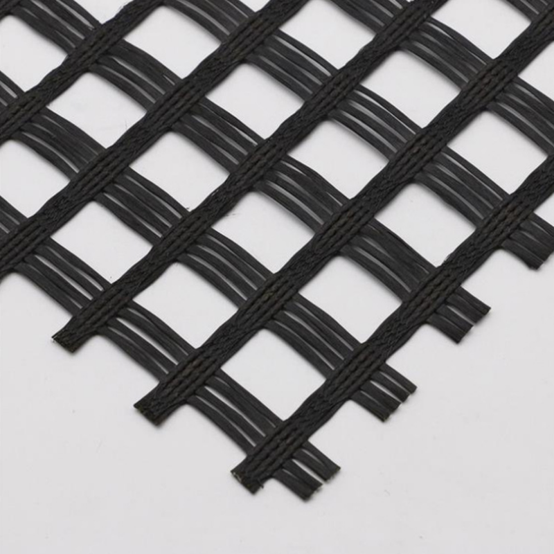 The high quality fiberglass geogrid